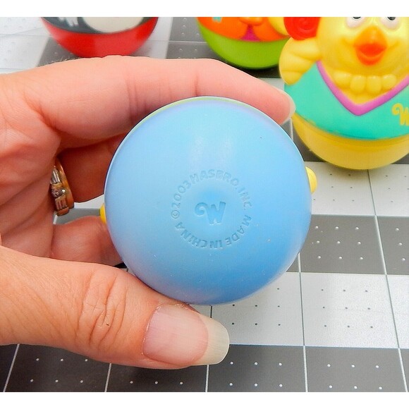 Hasbro Playskool Weebles Wobble Dressed Birds Fireman Dalmatian 2003 - Picture 7 of 13